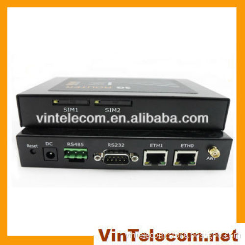 3G router industrial /VIN-S1901 3G Router Dual SIM cards